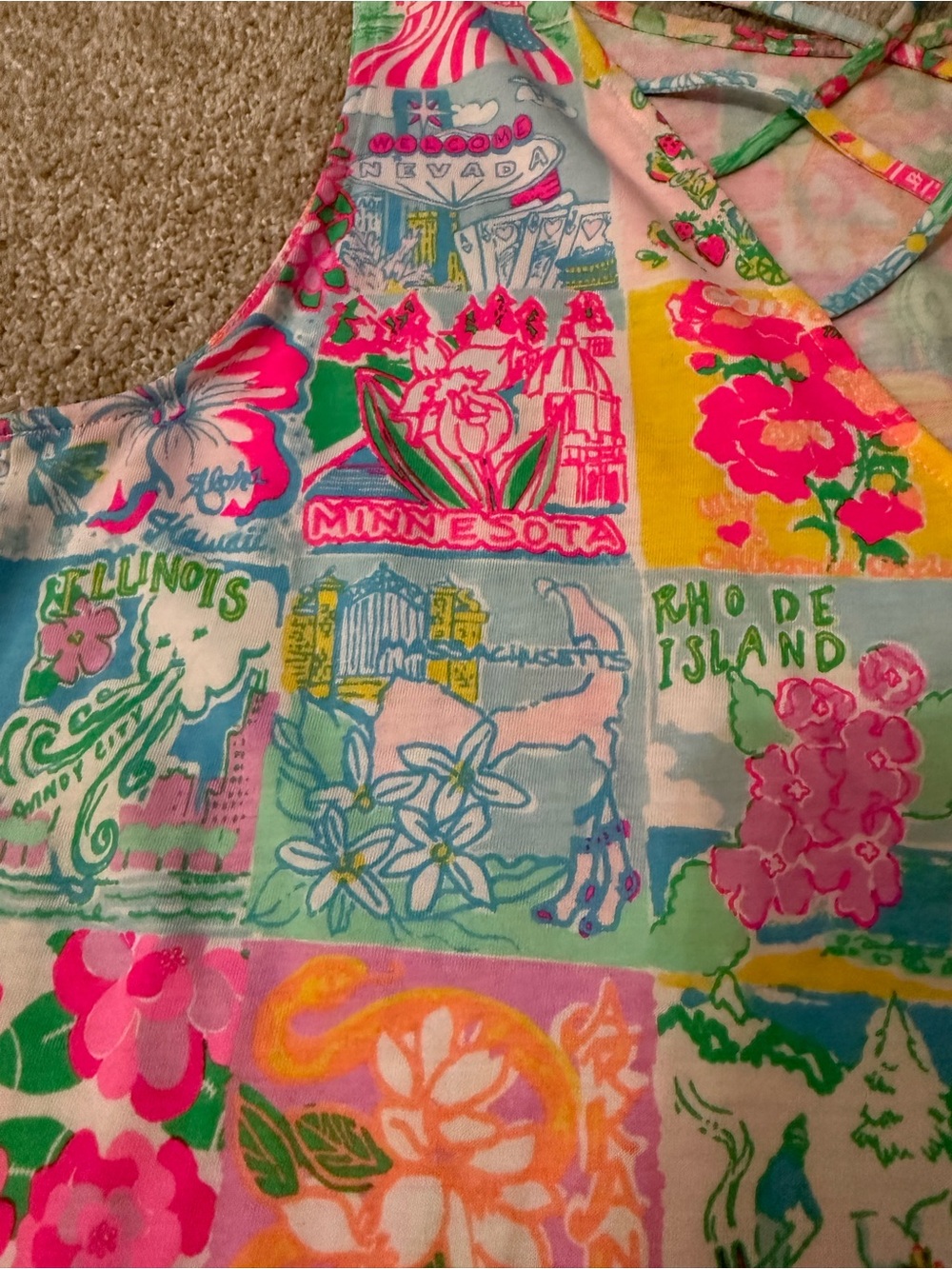Lilly Pulitzer Kristen Flounce Dress -HIGHLY COLLECTIBLE - Picture 1 of 15